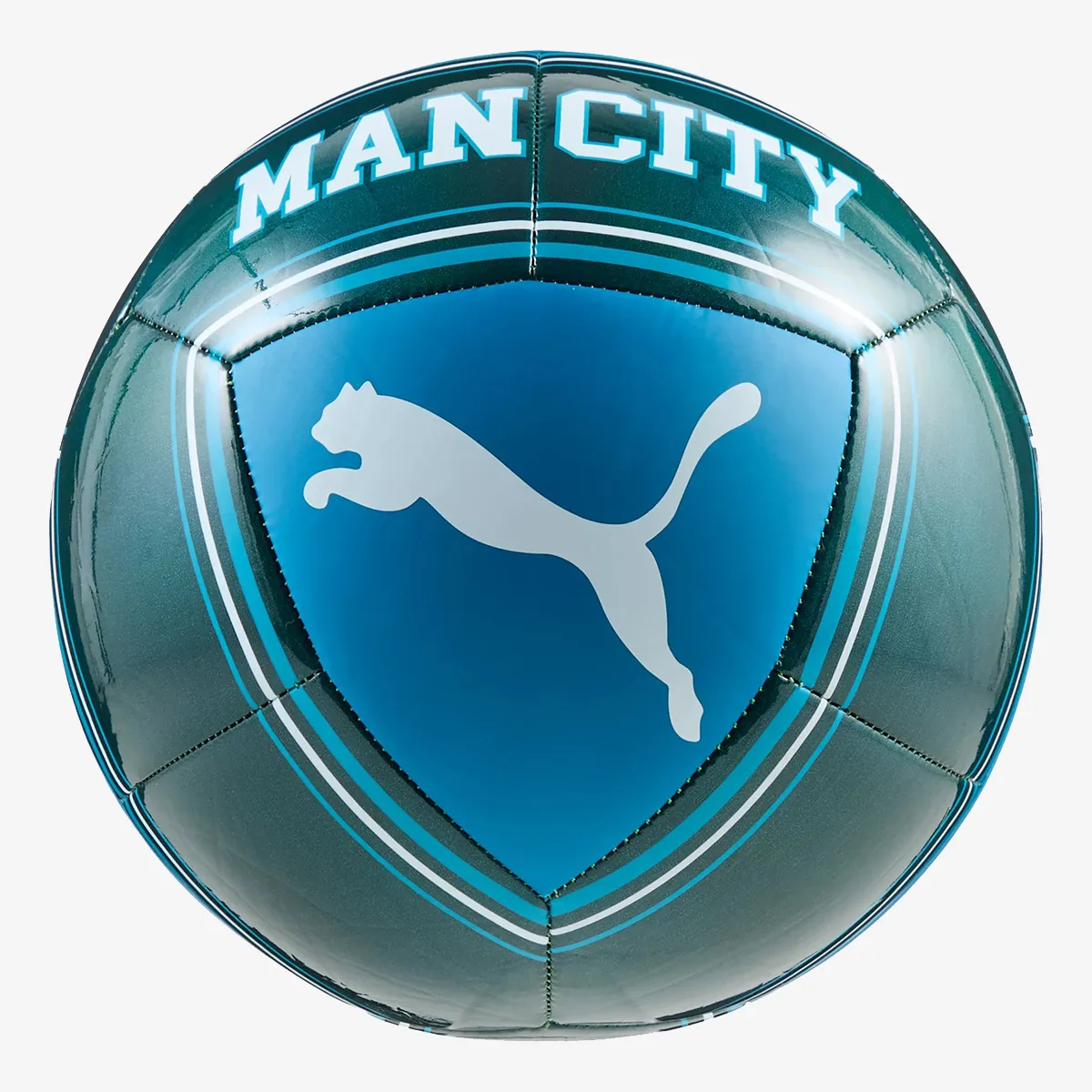 PUMA Lopta MCFC CULTURE Ball Tropical Blue-Green Te 