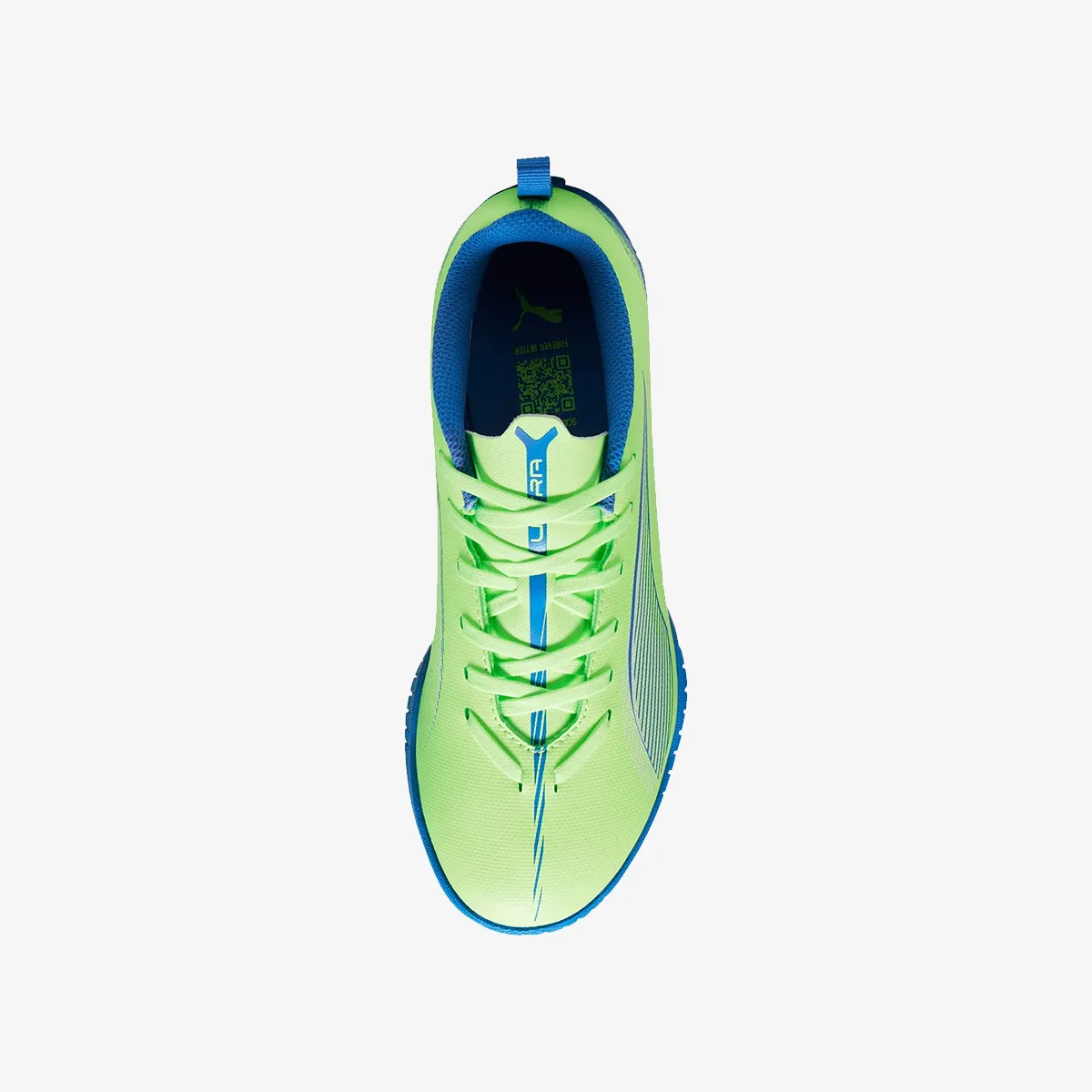 PUMA Tenisice ULTRA 5 PLAY TT Jr - Fizzy Apple-PUMA Wh 