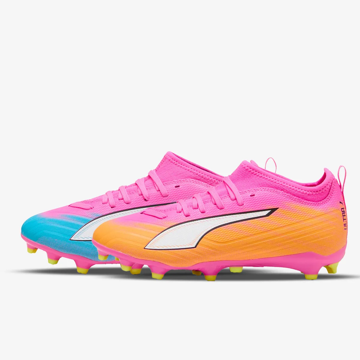 PUMA Kopačke ULTRA 6 MATCH FG/AG Jr Poison Pink-PUMA 