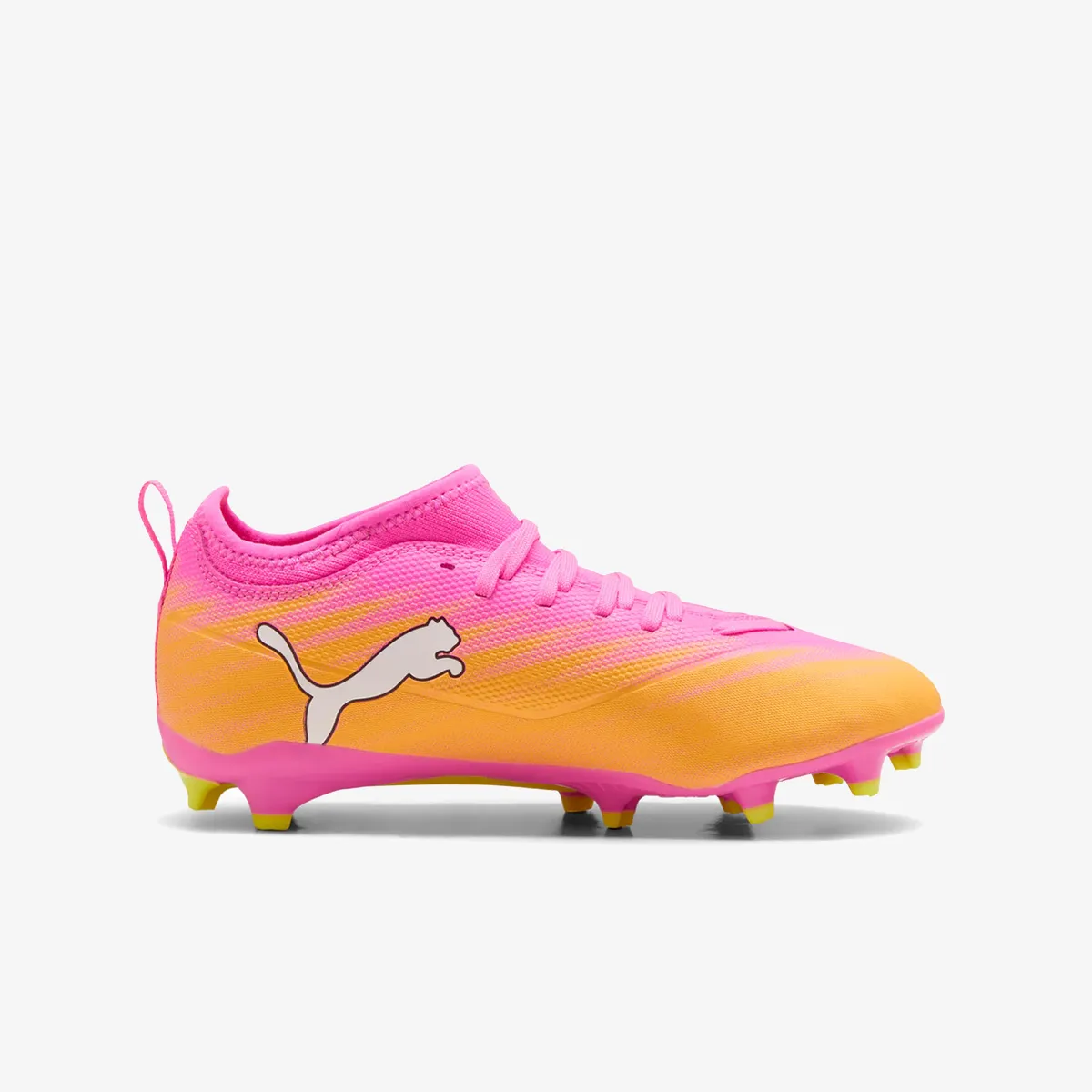 PUMA Kopačke ULTRA 6 MATCH FG/AG Jr Poison Pink-PUMA 