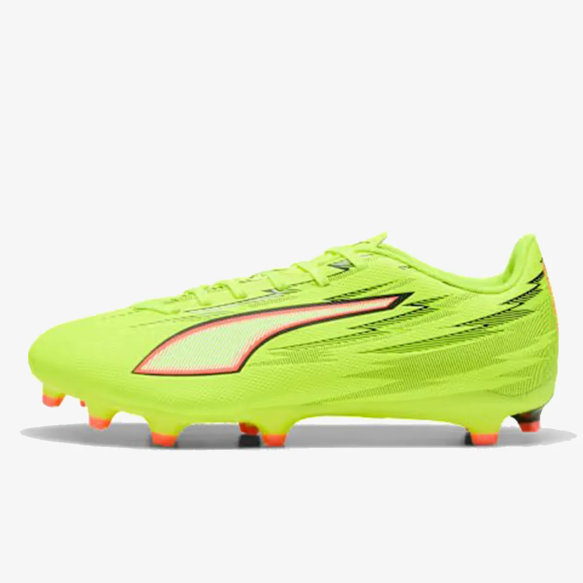 PUMA Kopačke ULTRA 6 PLAY FG/AG Yellow Alert-PUMA Bla 