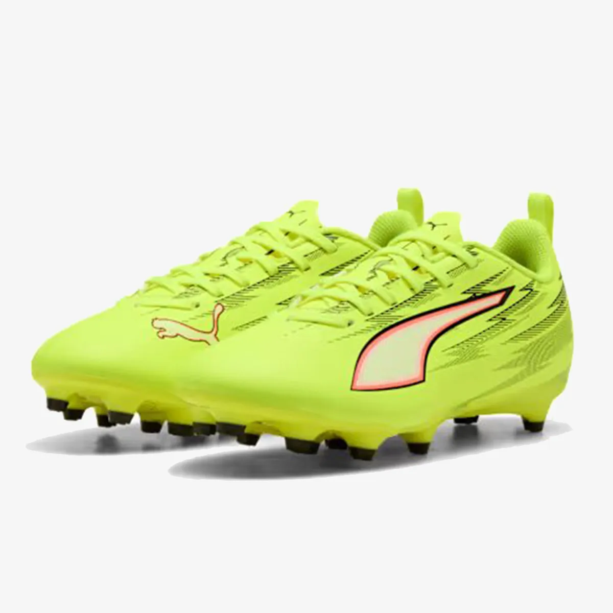 PUMA Kopačke ULTRA 6 PLAY FG/AG Jr Yellow Alert-PUMA 