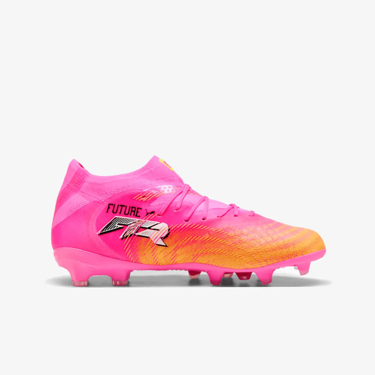 PUMA Kopačke FUTURE 9 PRO FG/AG Jr Poison Pink-Sun St 
