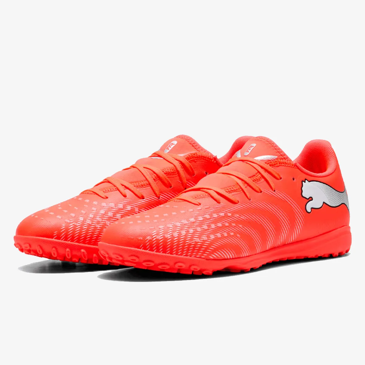 PUMA Tenisice FUTURE 9 PLAY TT Glowing Red-PUMA White- 