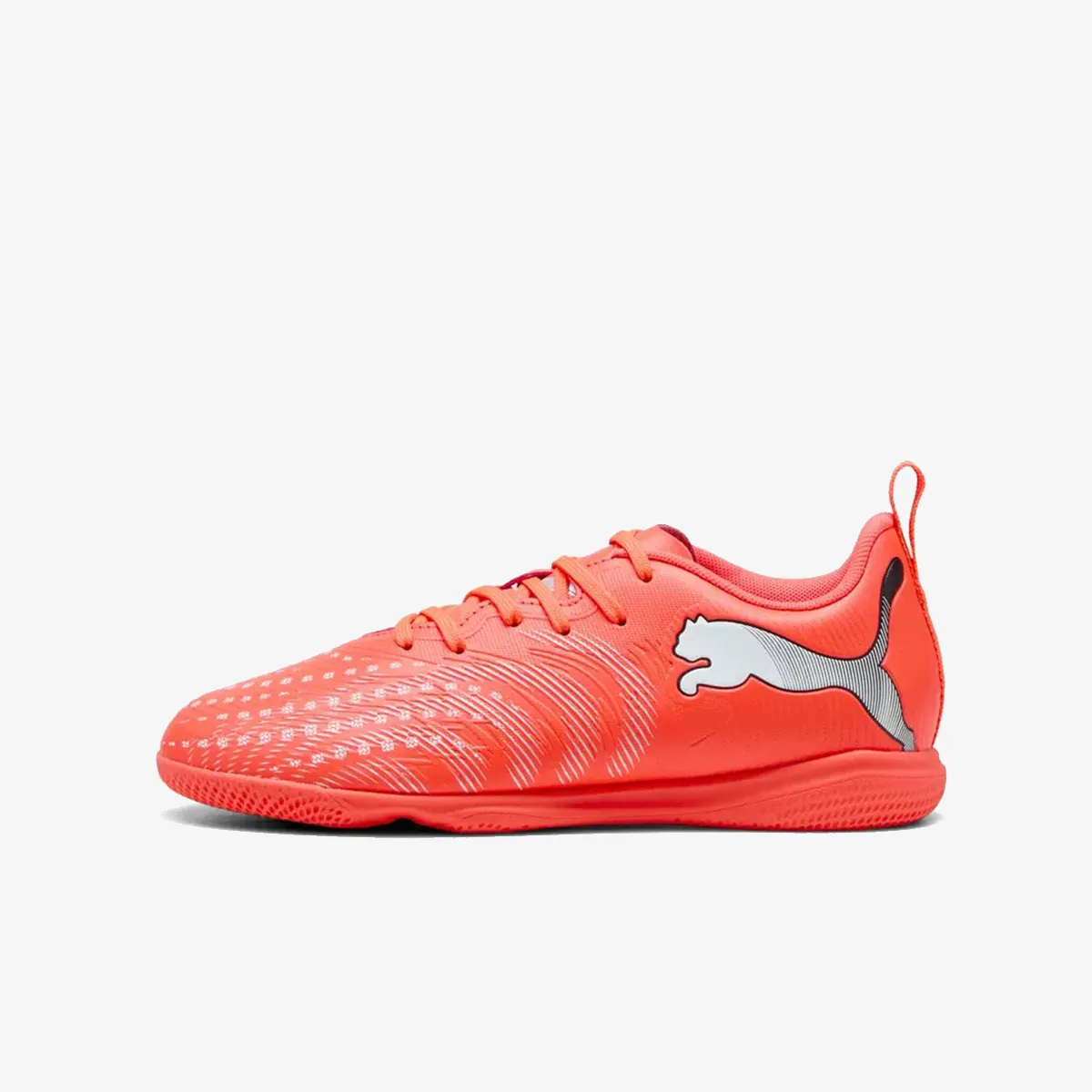 PUMA Tenisice FUTURE 9 PLAY IT Jr Glowing Red-PUMA Whi 
