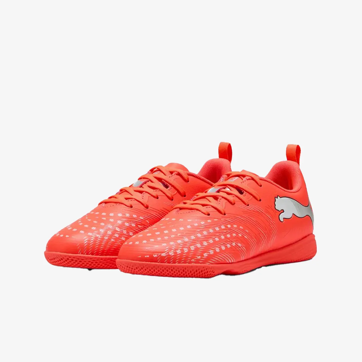 PUMA Tenisice FUTURE 9 PLAY IT Jr Glowing Red-PUMA Whi 