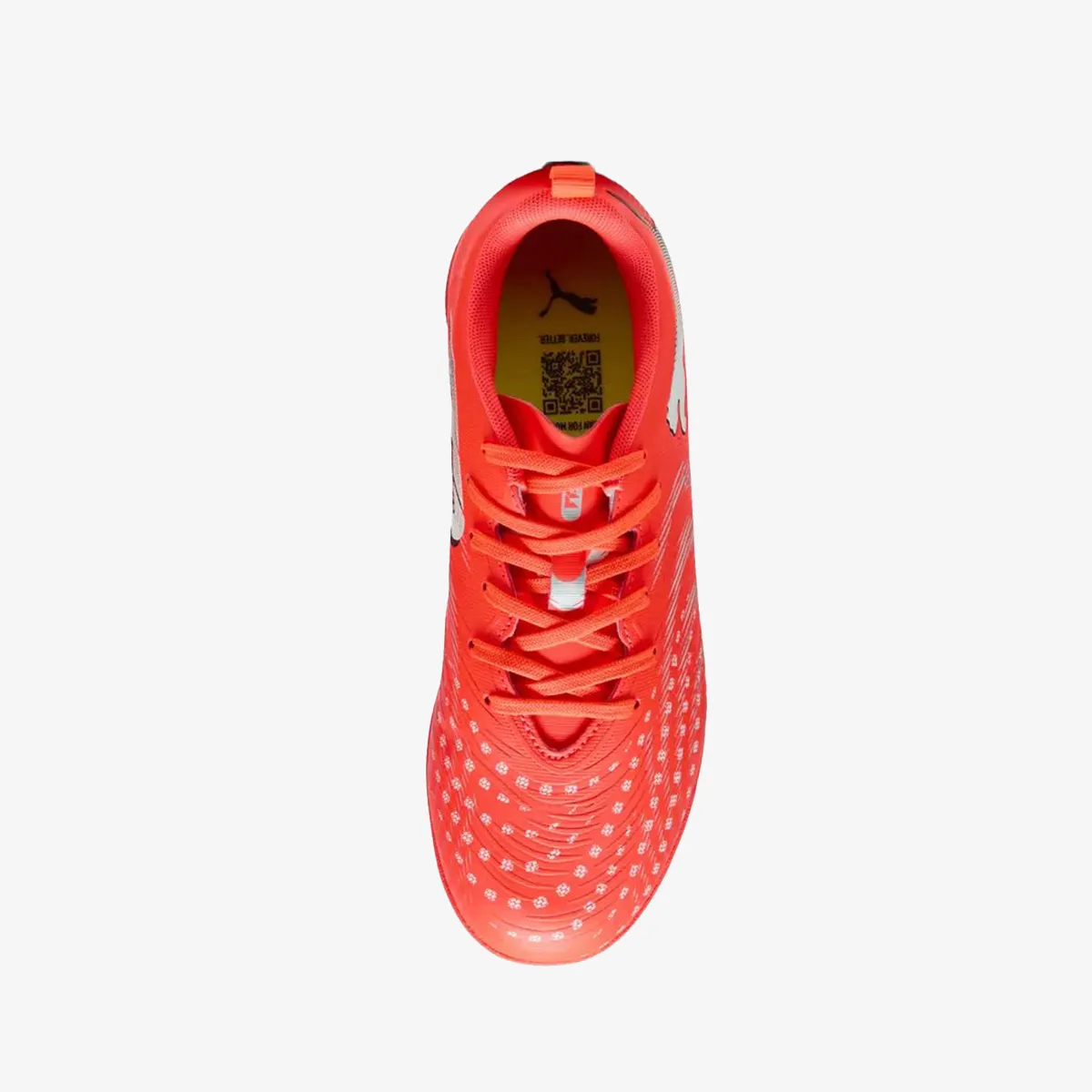 PUMA Tenisice FUTURE 9 PLAY IT Jr Glowing Red-PUMA Whi 