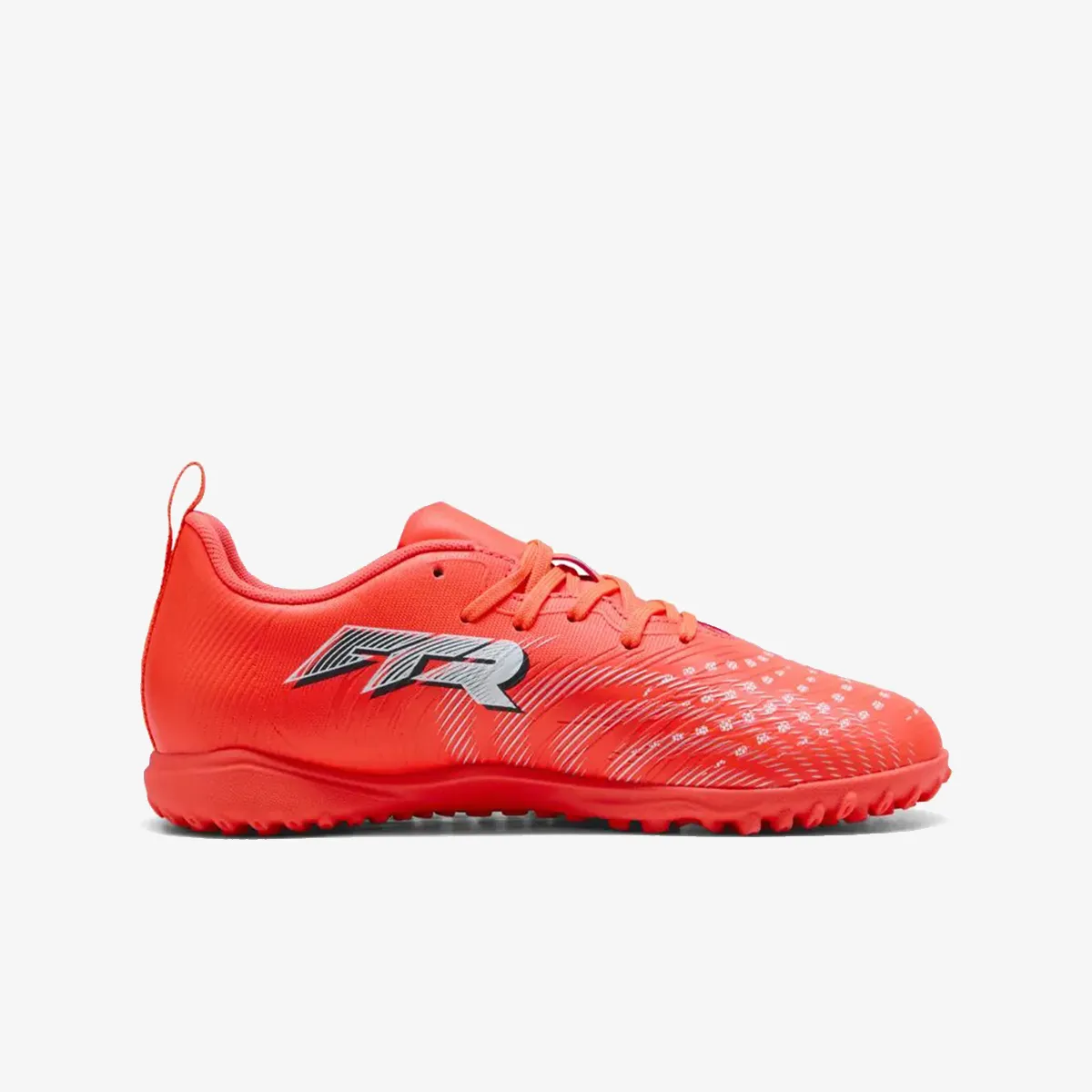PUMA Tenisice FUTURE 9 PLAY TT Jr Glowing Red-PUMA Whi 