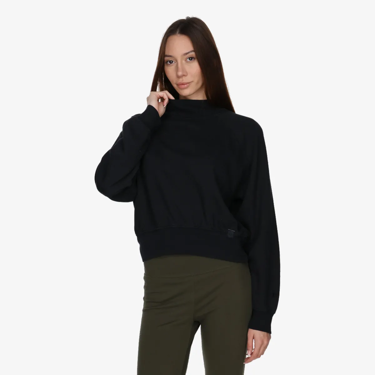 CHAMPION Majica bez kragne Mock Turtle Neck Long Sleeves Sweatshirt