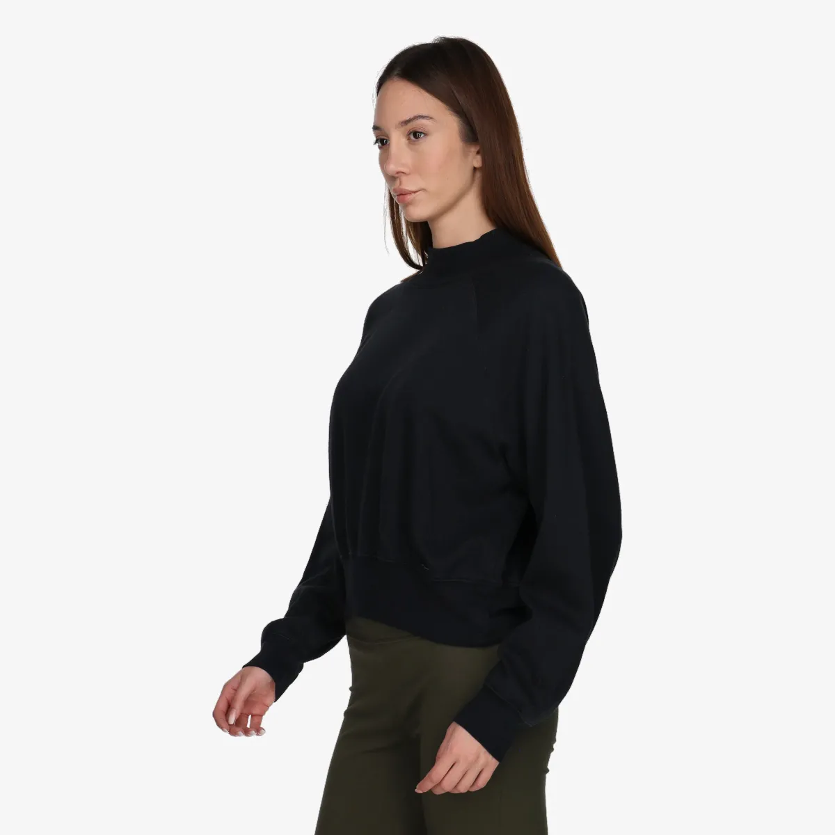 CHAMPION Majica bez kragne Mock Turtle Neck Long Sleeves Sweatshirt