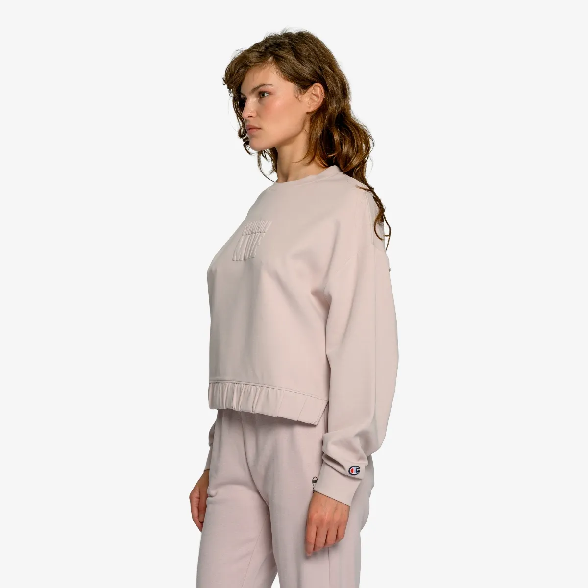 CHAMPION Majica bez kragne CH MOVE CREWNECK 