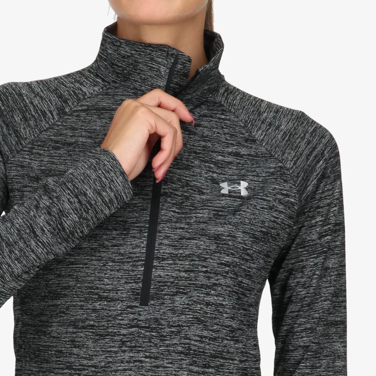 UNDER ARMOUR Majica s polu patentom NEW Tech 1/2 Zip - Twist 