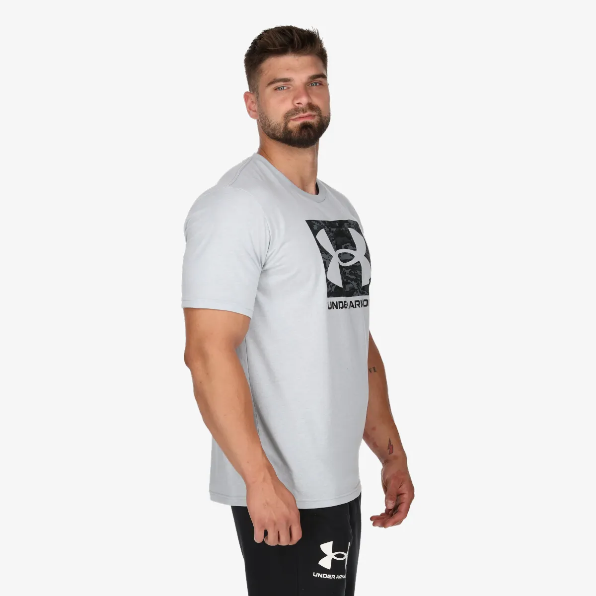 UNDER ARMOUR T-Shirt UA ABC CAMO BOXED LOGO SS