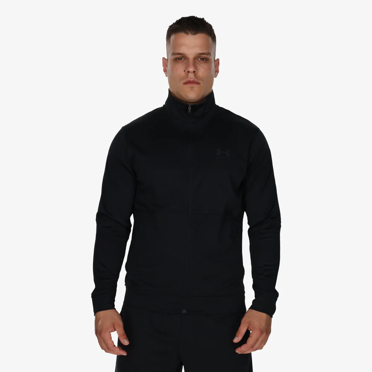 UNDER ARMOUR Majica s patentom UA PIQUE TRACK JACKET 
