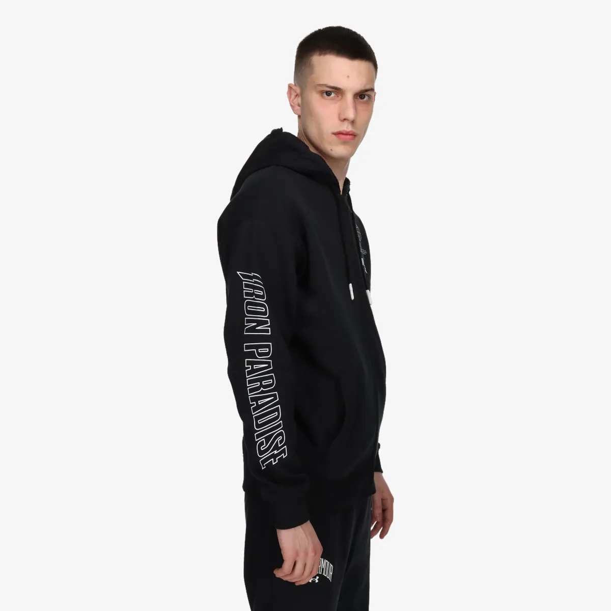 UNDER ARMOUR Majica s kapuljačom s patentom UA Pjt Rck Dsrpt Rvl Flc FZ