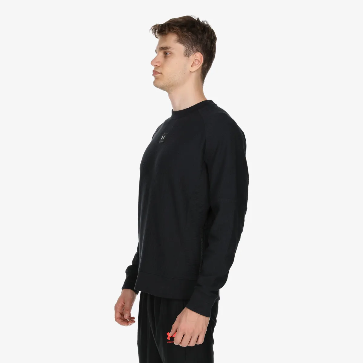 UNDER ARMOUR Majica bez kragne UA Ottoman Fleece Crew 