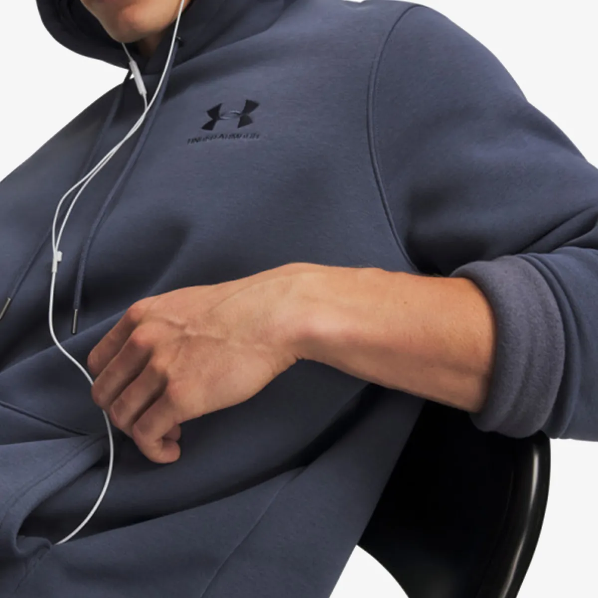 UNDER ARMOUR Majica s kapuljačom UA Icon Fleece Hoodie 