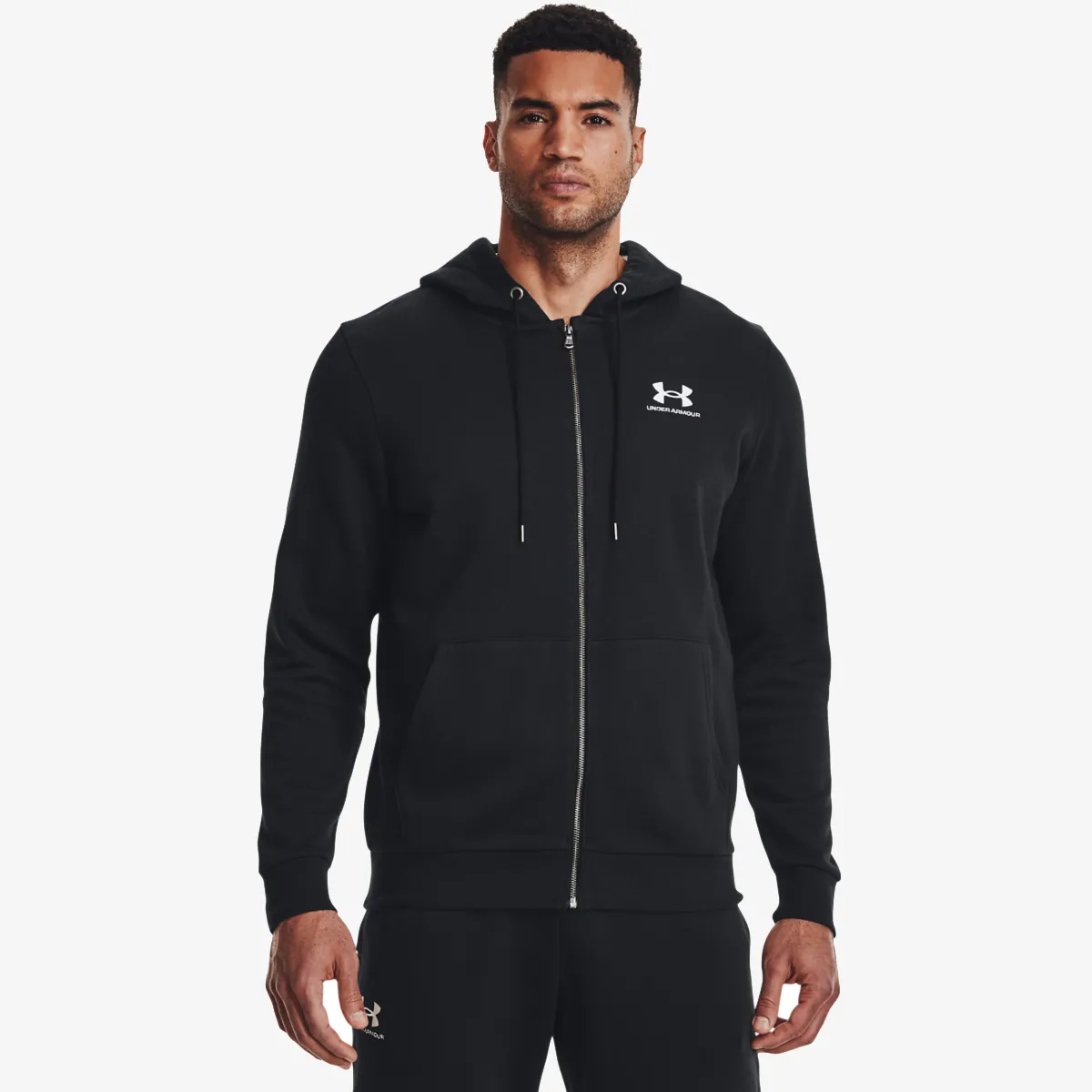 UNDER ARMOUR Majica s kapuljačom s patentom UA Essential Fleece FZ Hood 