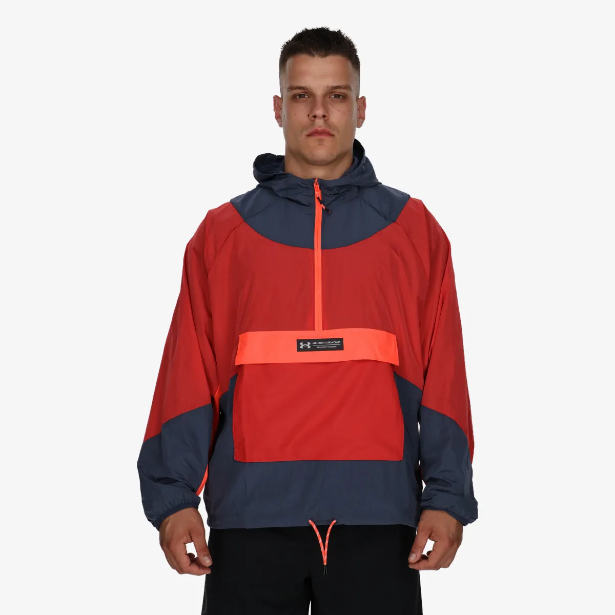 UNDER ARMOUR Jakna UA Rush Woven 1/2 Zip Anorak 