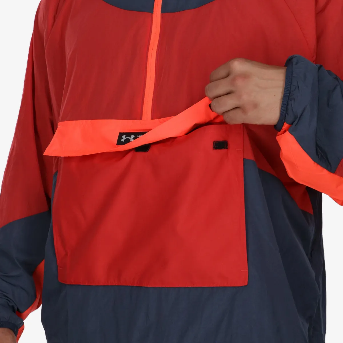 UNDER ARMOUR Jakna UA Rush Woven 1/2 Zip Anorak 