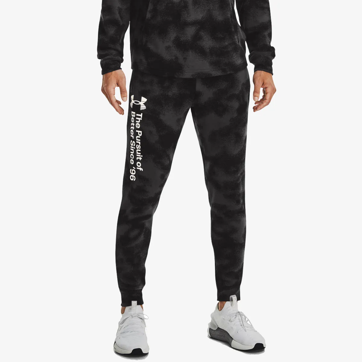 UNDER ARMOUR Hlače UA Rival Terry Novelty Jgr 