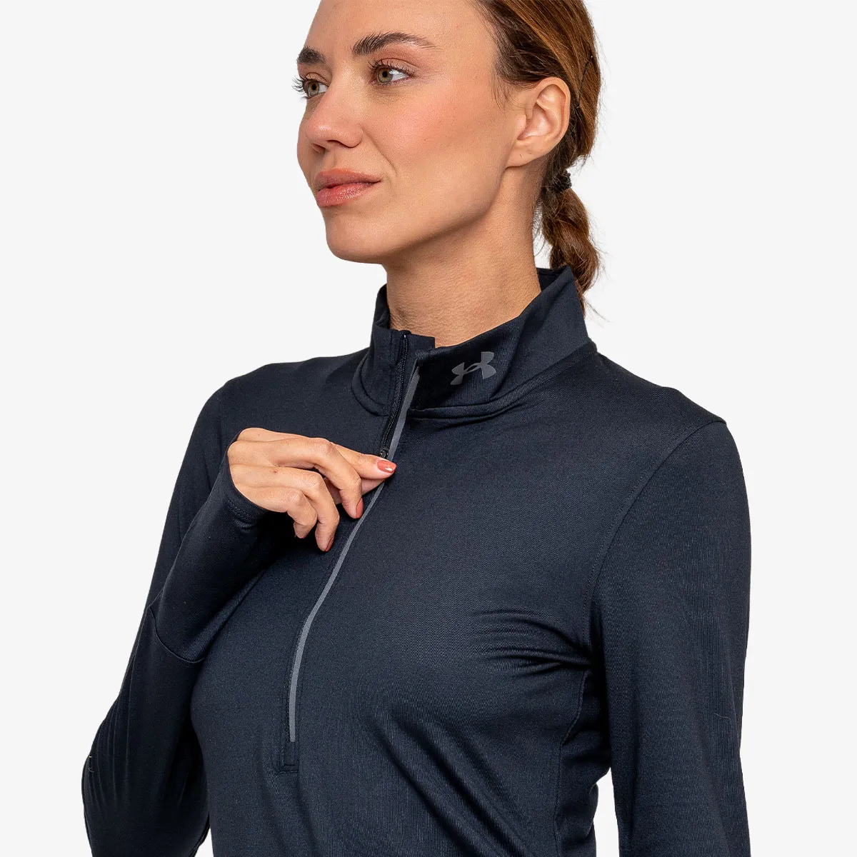 UNDER ARMOUR Majica dugih rukava UA Qualifier Run 1/2 Zip 