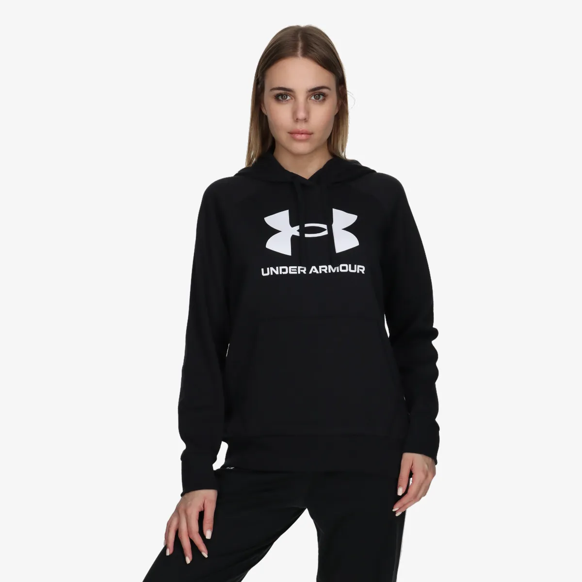 UNDER ARMOUR Majica s kapuljačom UA Rival Fleece Big Logo Hdy 