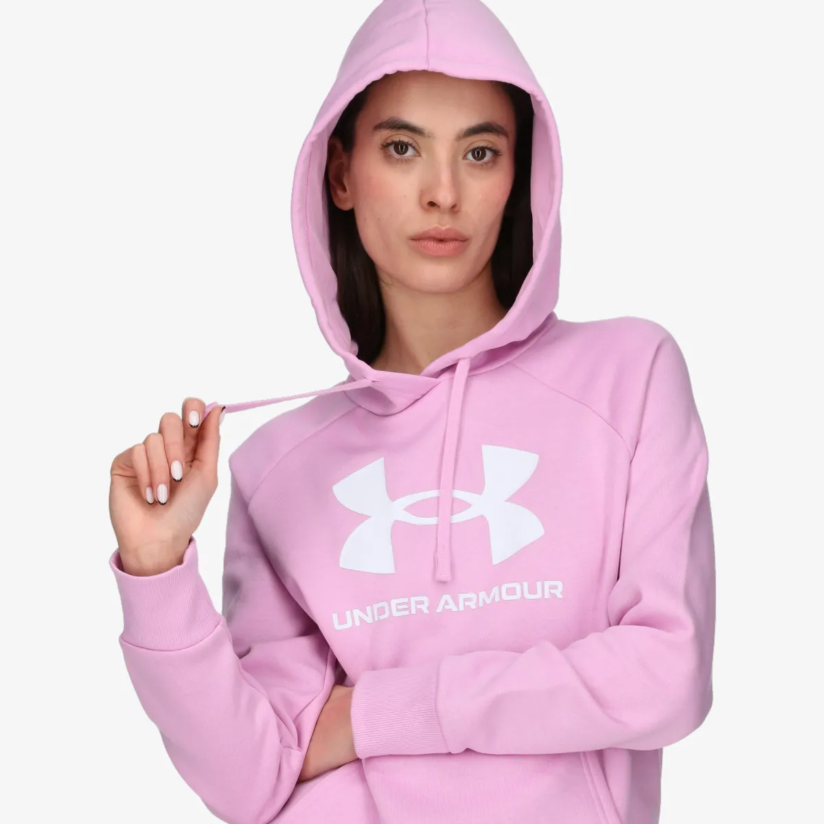UNDER ARMOUR Majica s kapuljačom UA Rival Fleece Big Logo Hdy 