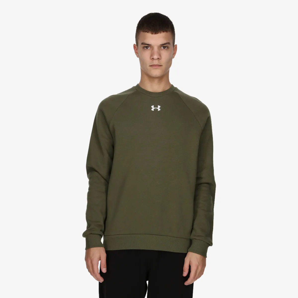 UNDER ARMOUR Majica bez kragne UA Rival Fleece Crew 