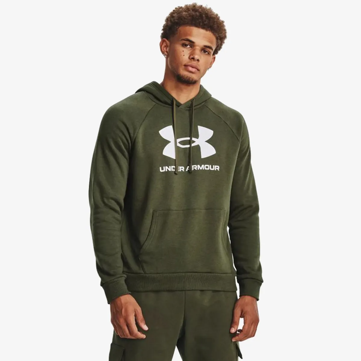 UNDER ARMOUR Majica s kapuljačom UA Rival Fleece Logo HD 