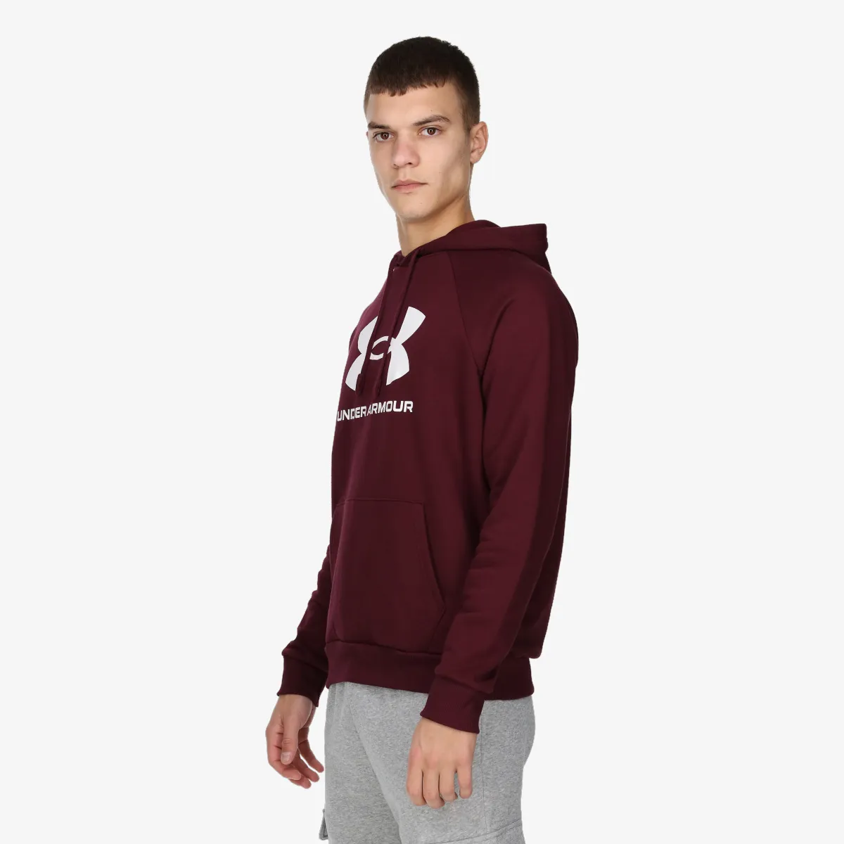 UNDER ARMOUR Majica s kapuljačom UA Rival Fleece Logo HD 