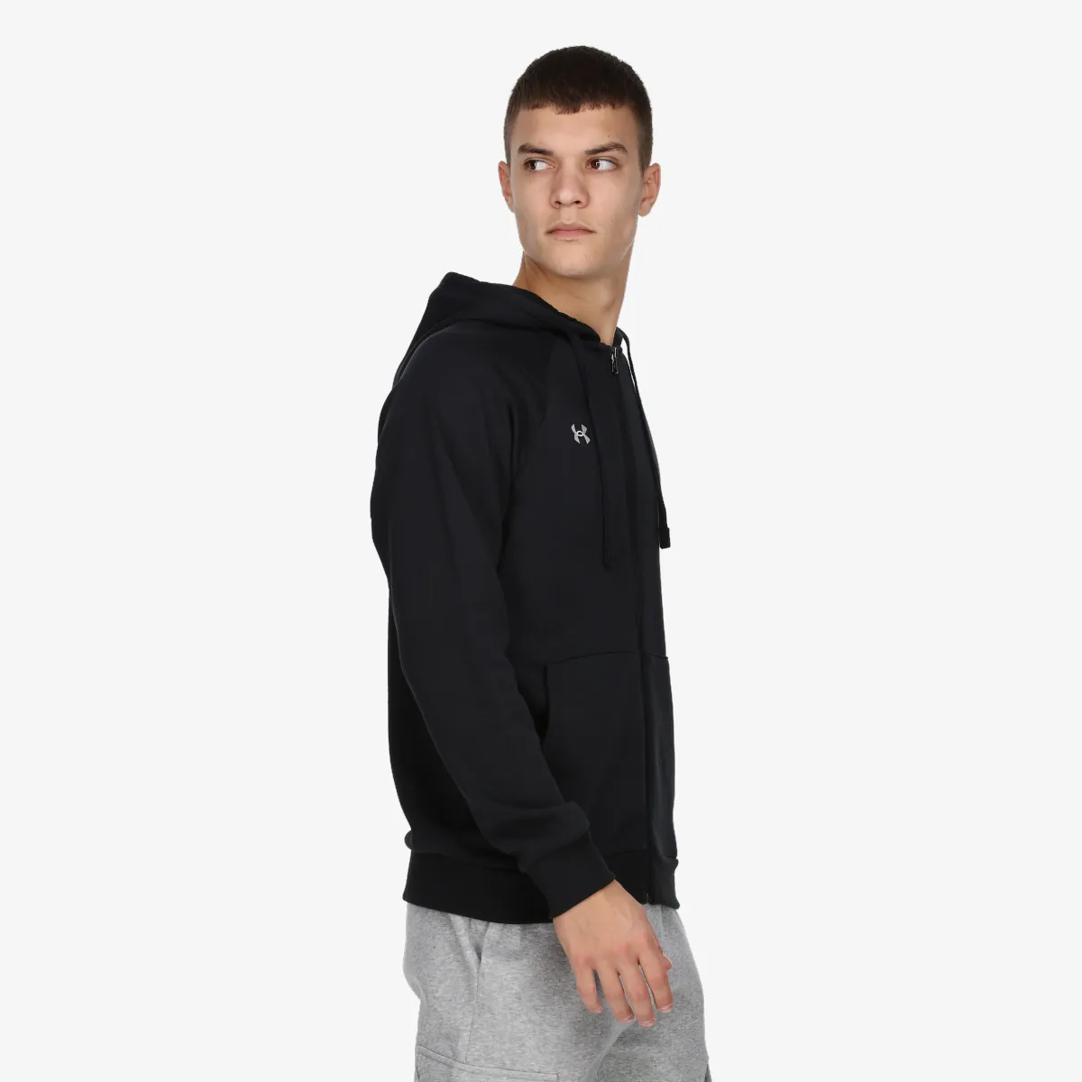 UNDER ARMOUR Majica s kapuljačom s patentom UA Rival Fleece FZ Hoodie 