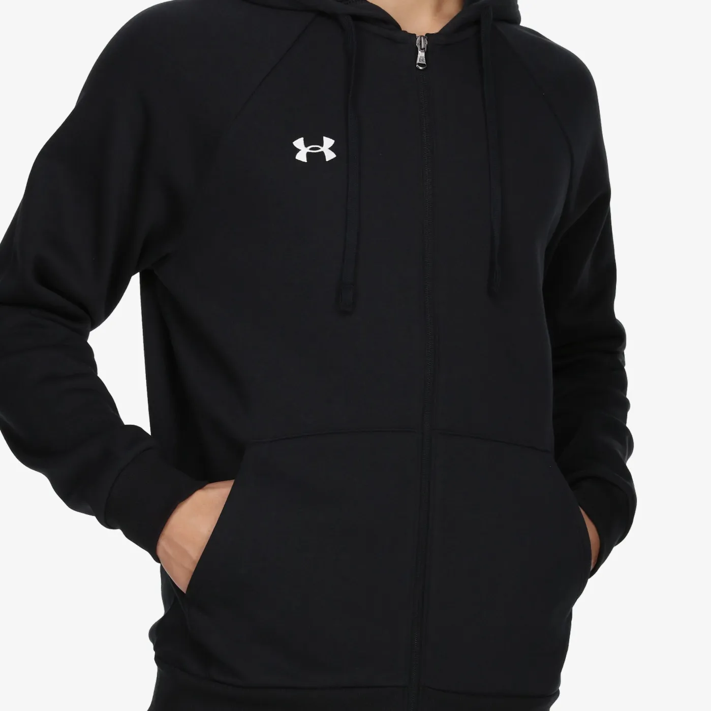 UNDER ARMOUR Majica s kapuljačom s patentom UA Rival Fleece FZ Hoodie 