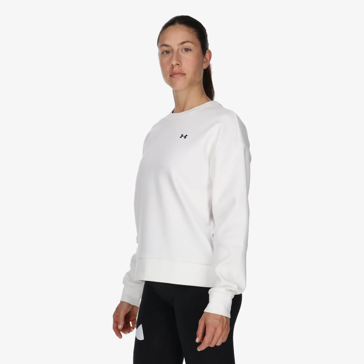 UNDER ARMOUR Majica bez kragne Unstoppable Flc Crew 