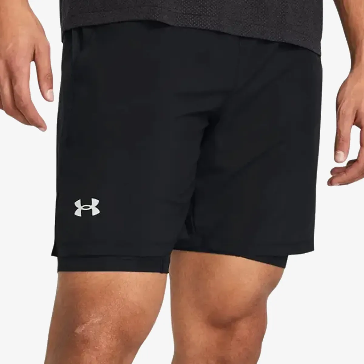 UNDER ARMOUR Kratke hlače UA LAUNCH 7'' 2-IN-1 SHORT 