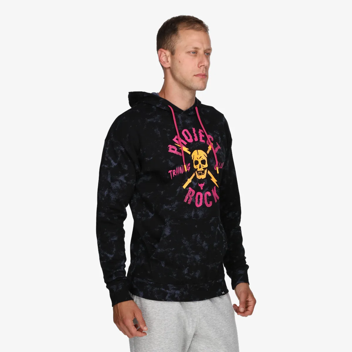 UNDER ARMOUR Majica s kapuljačom Pjt Rck AOP Rvl Terry HD 