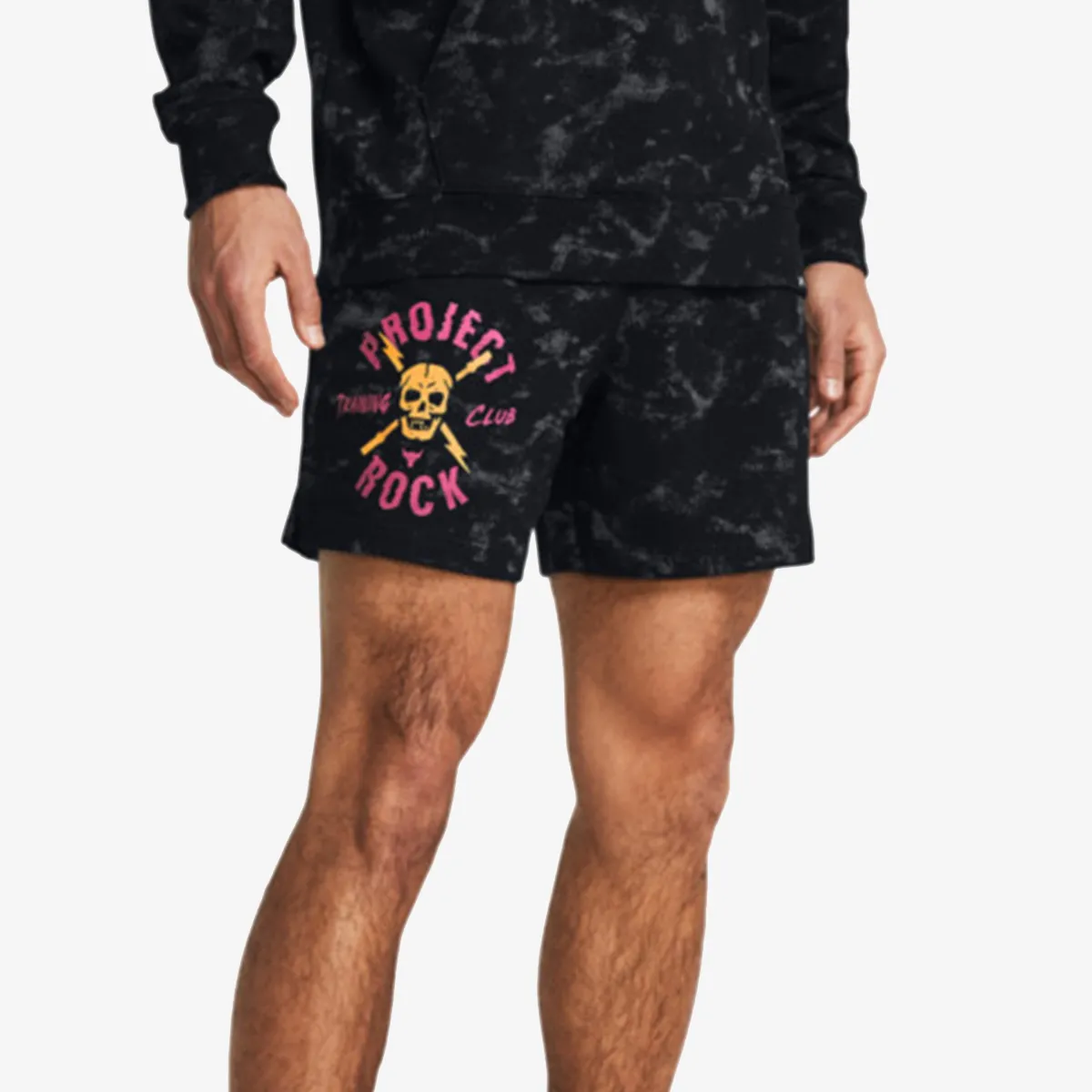 UNDER ARMOUR Kratke hlače Pjt Rck AOP Rvl Terry Sts 
