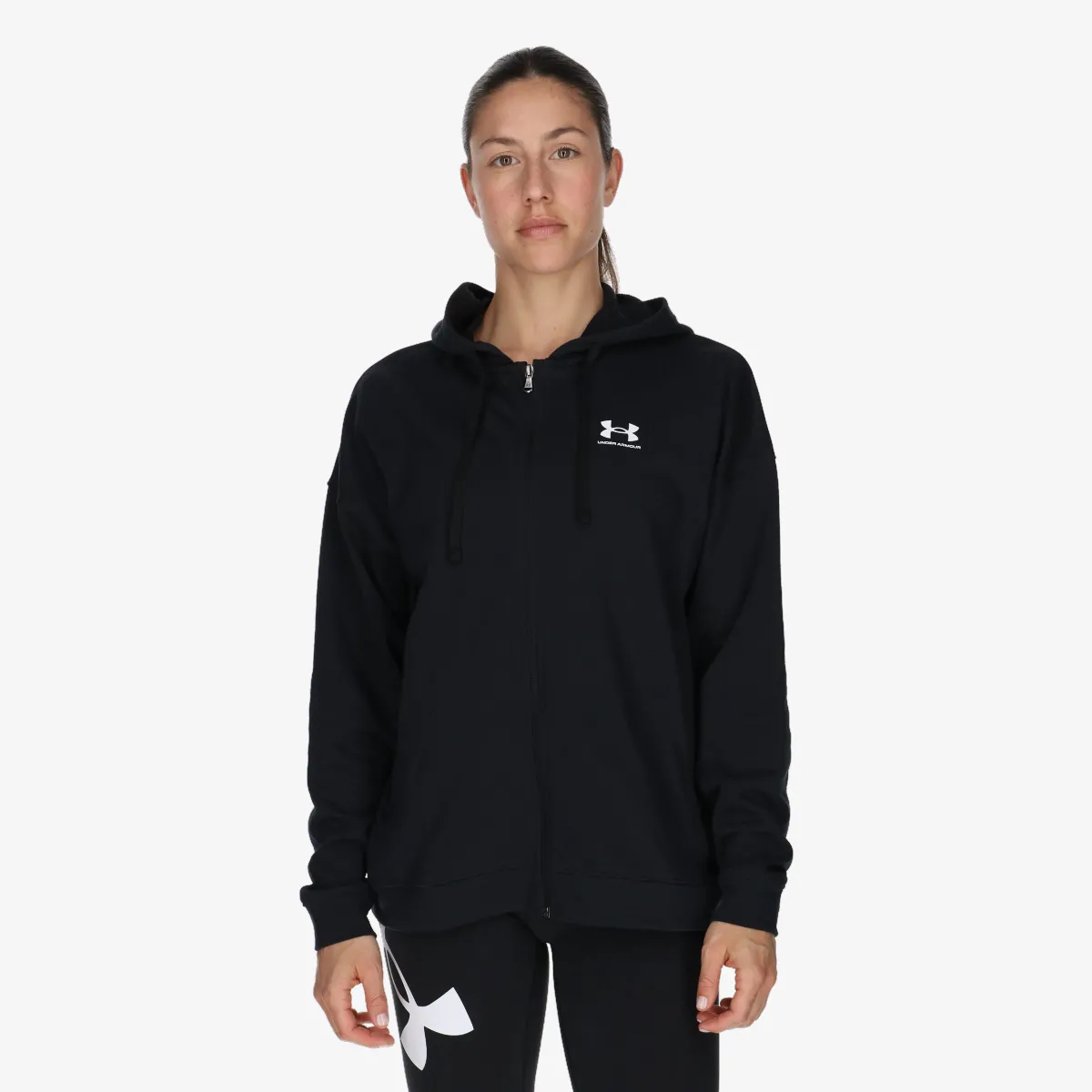 UNDER ARMOUR Majica s kapuljačom UA Rival Terry OS FZ Hooded 