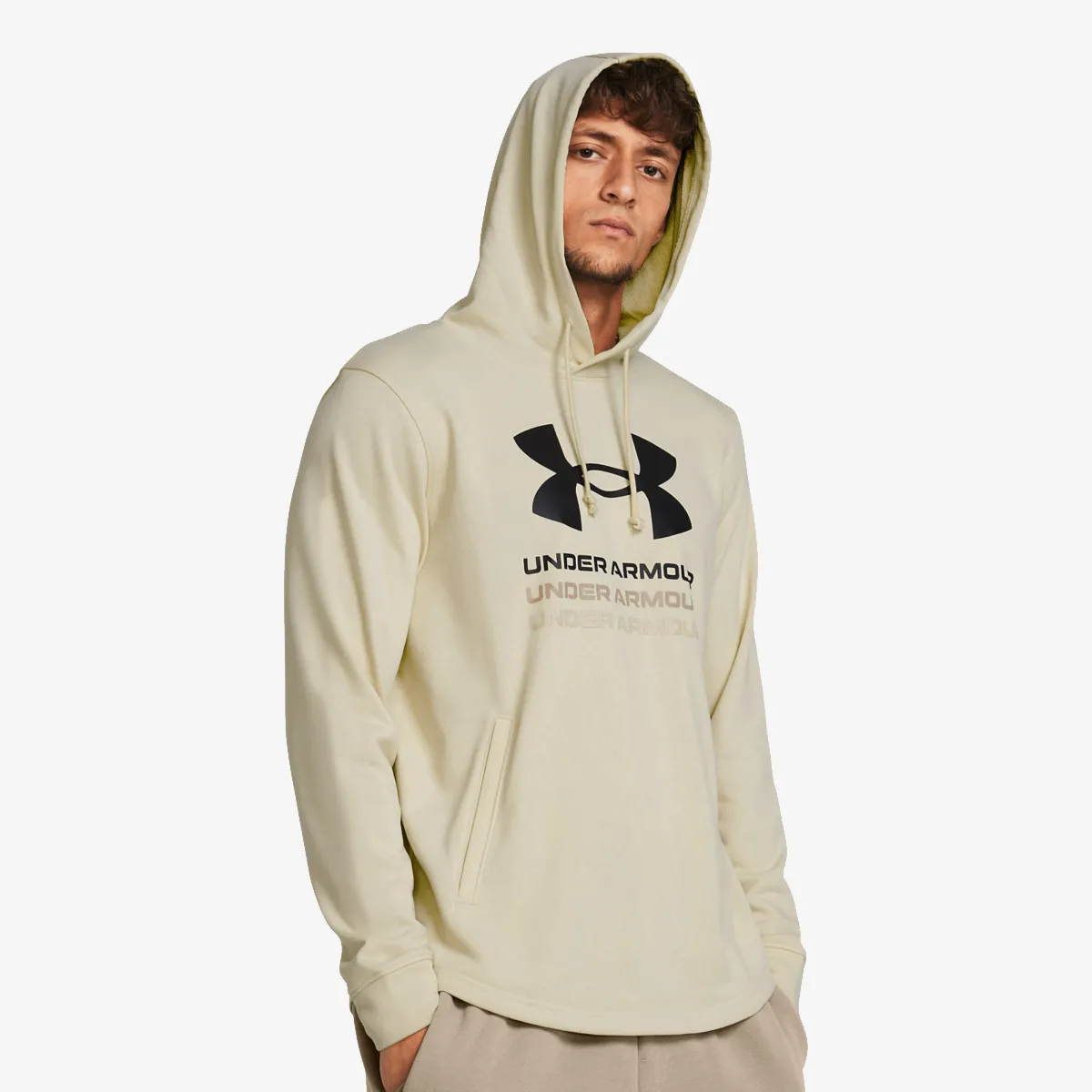 UNDER ARMOUR Majica s kapuljačom UA Rival Terry Graphic Hood 