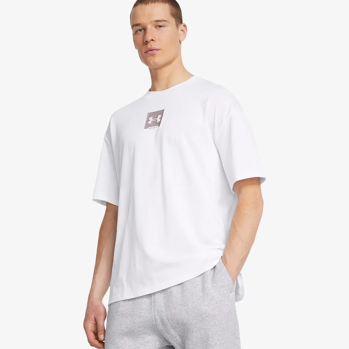 UNDER ARMOUR T-Shirt UA M HW OS SM BOX SS 
