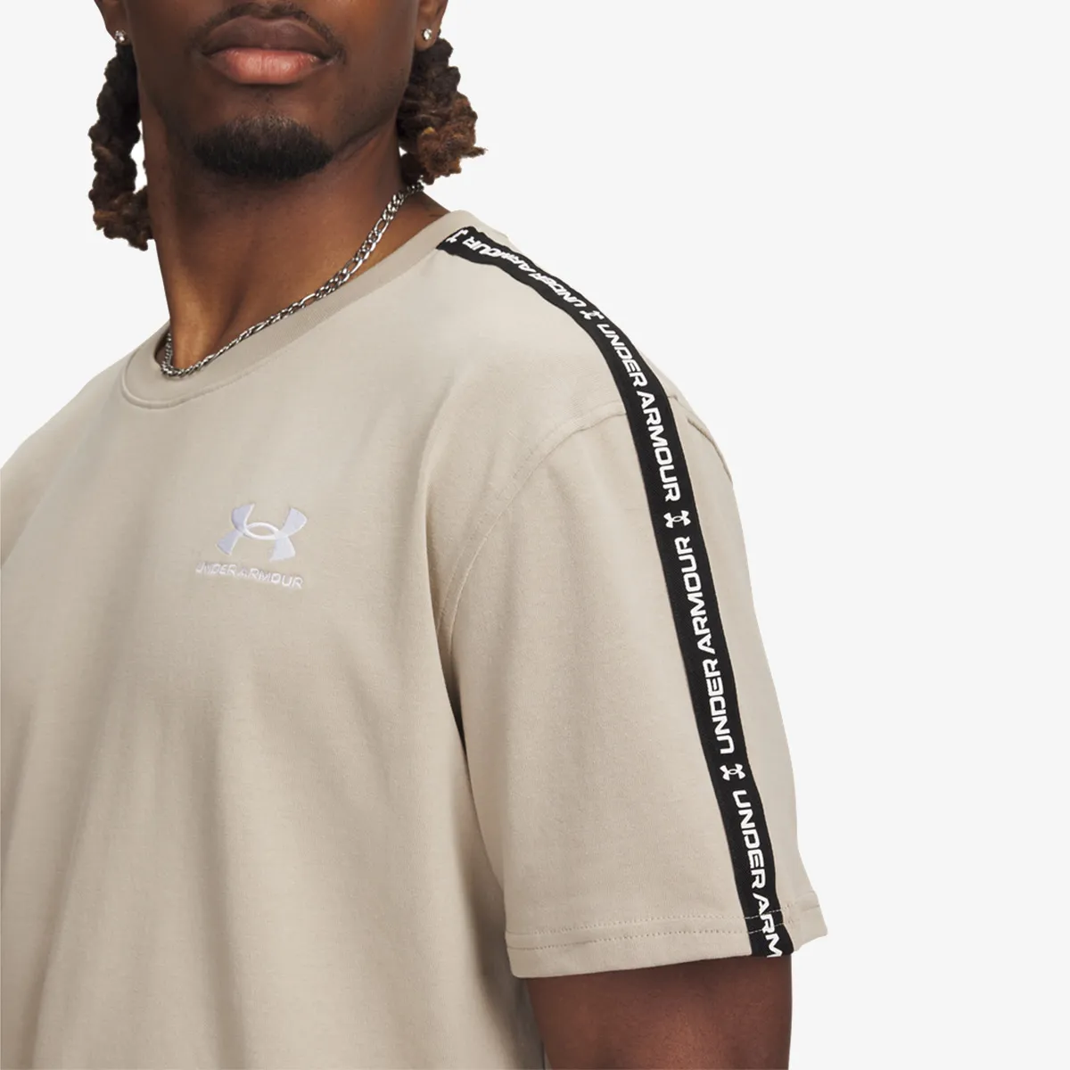 UNDER ARMOUR T-Shirt UA Icon HWT Tee Taping 