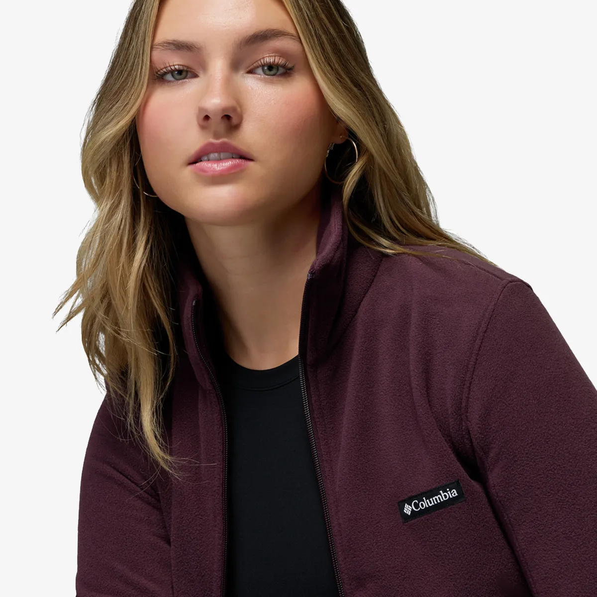 COLUMBIA Majica s patentom Basin Trail™ III Full Zip 