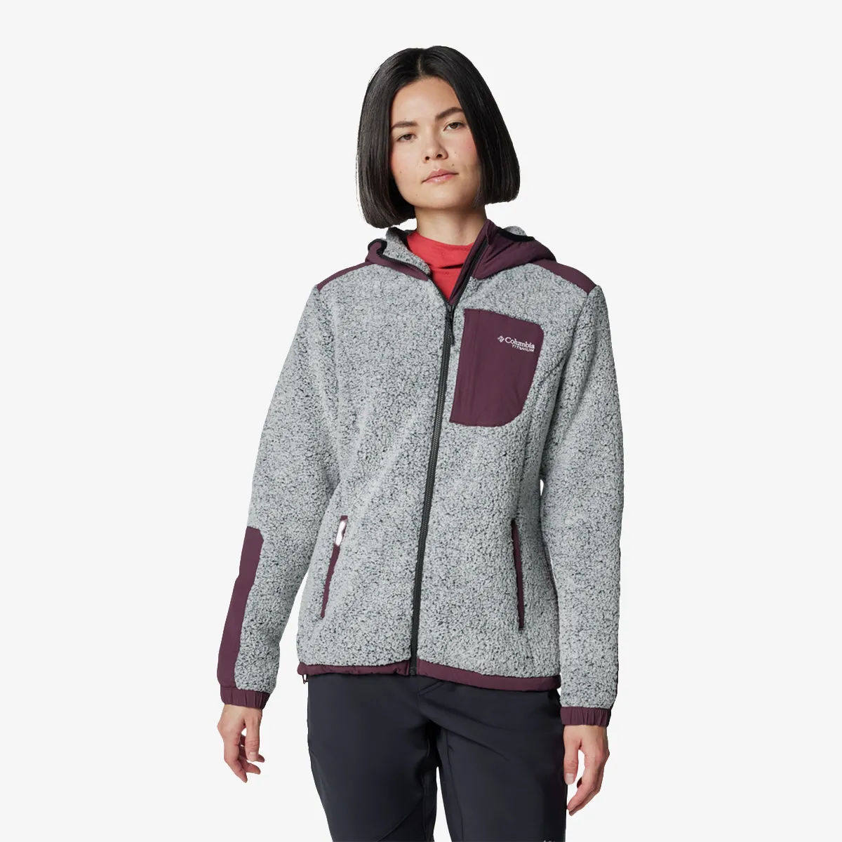 COLUMBIA Majica s kapuljačom Arctic Crest™ Sherpa Full Zip 