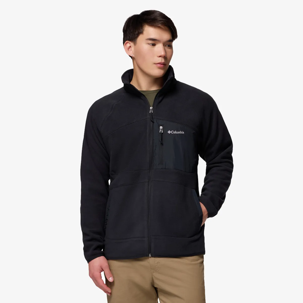 COLUMBIA Majica s patentom Fast Trek™ Overlay Full Zip
