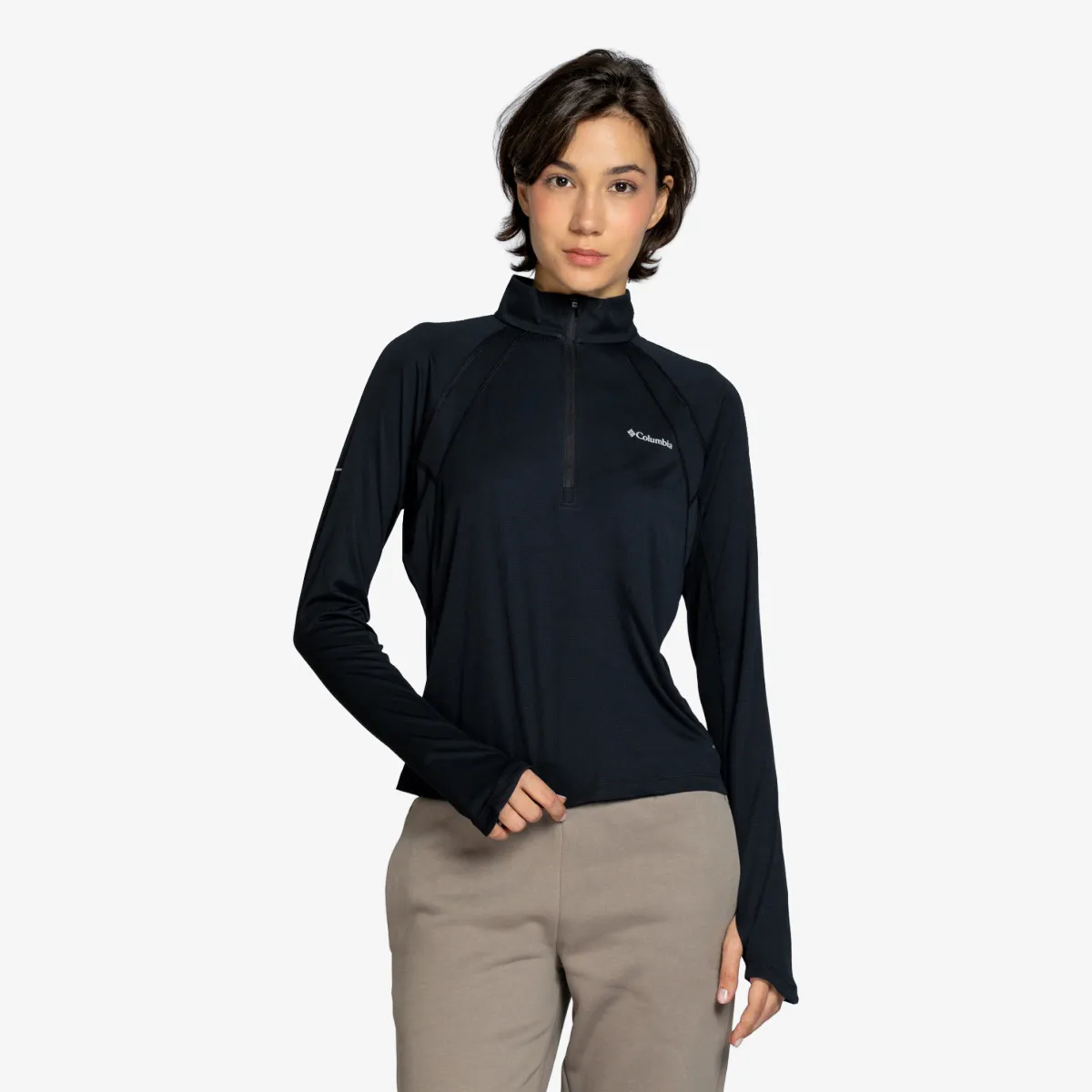 COLUMBIA Majica s polu patentom Stealth Spring™ LS Half Zip Tee 
