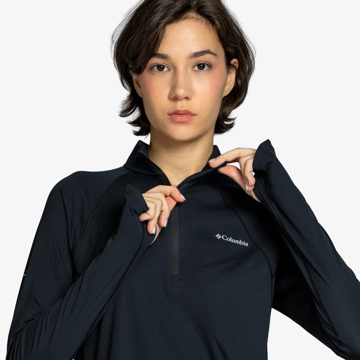 COLUMBIA Majica s polu patentom Stealth Spring™ LS Half Zip Tee 