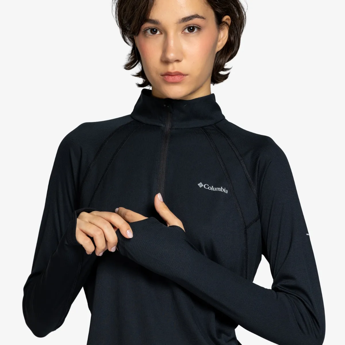 COLUMBIA Majica s polu patentom Stealth Spring™ LS Half Zip Tee 