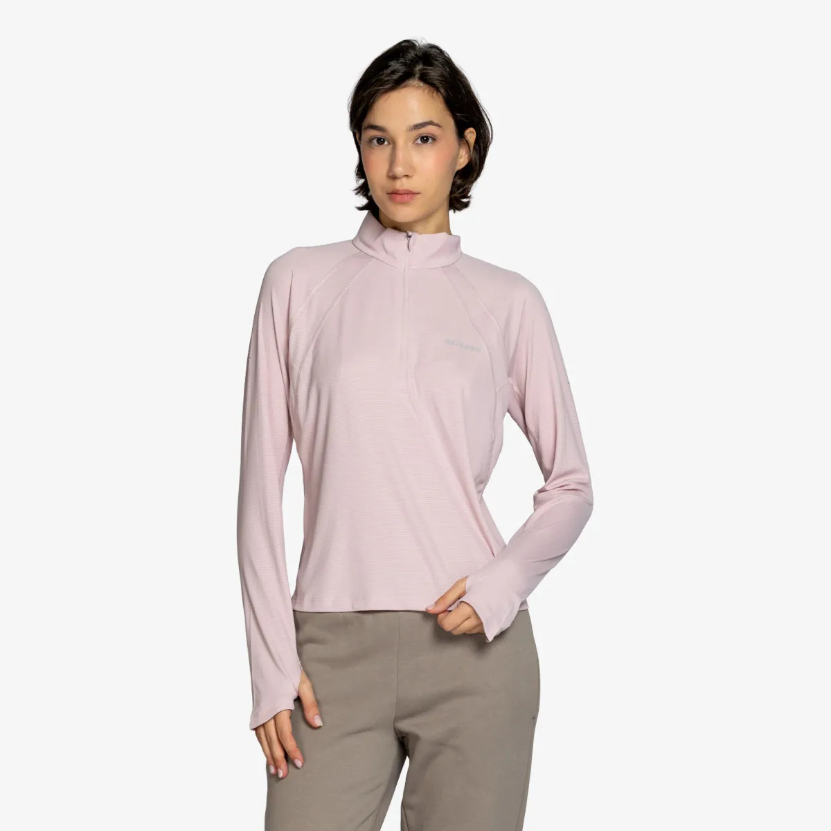 COLUMBIA Majica s polu patentom Stealth Spring™ LS Half Zip Tee 