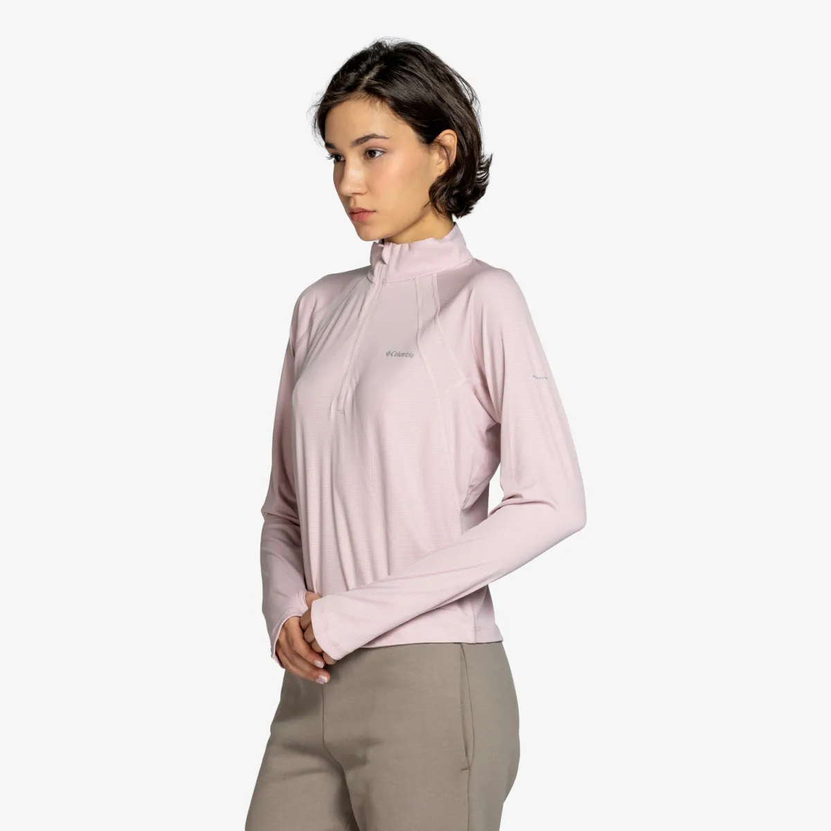 COLUMBIA Majica s polu patentom Stealth Spring™ LS Half Zip Tee 