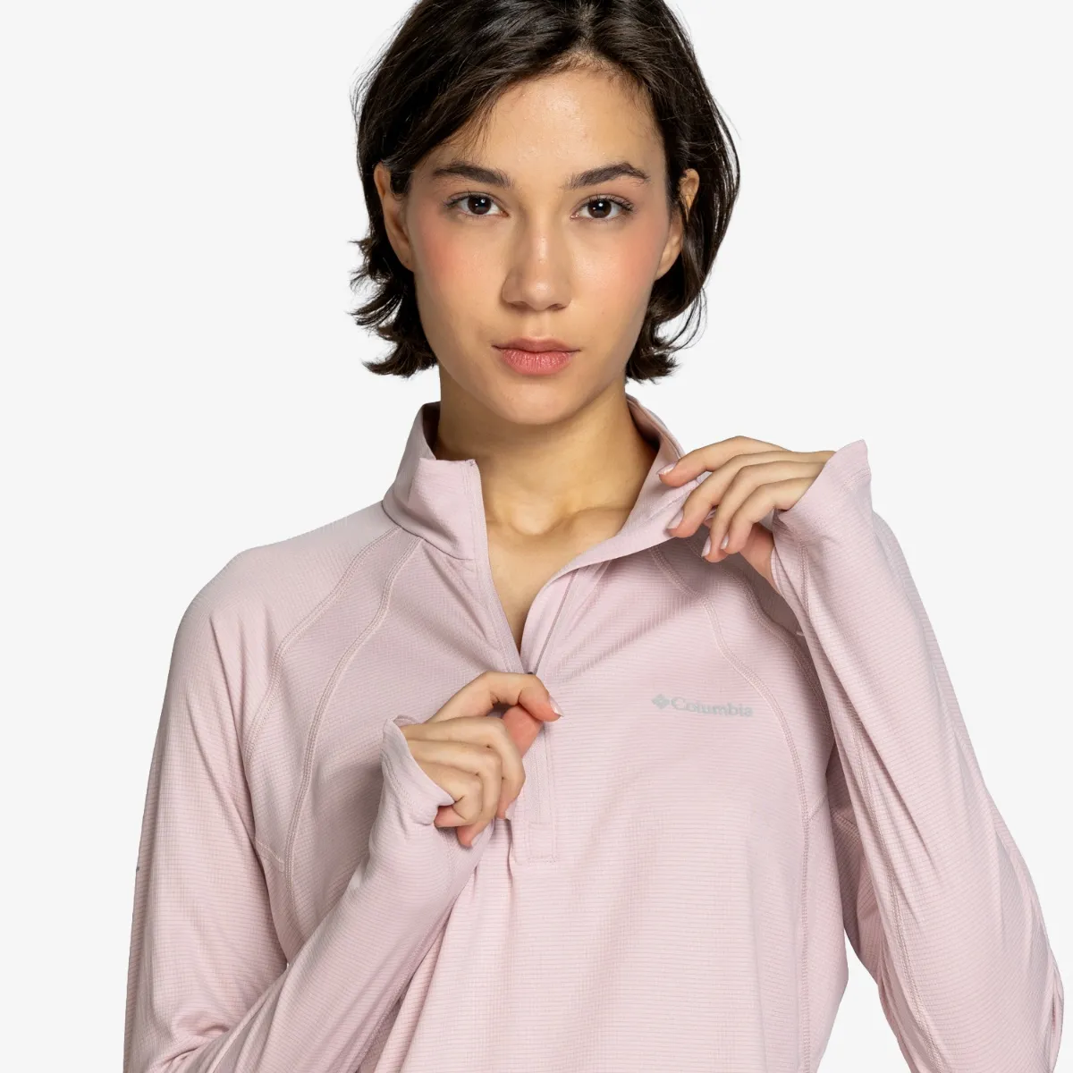 COLUMBIA Majica s polu patentom Stealth Spring™ LS Half Zip Tee 